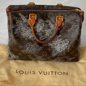 Vintage genuine LV Dentelle Speedy 30 limited ed.